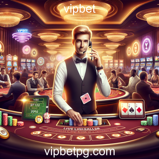 A Experiência Imersiva do Cassino Ao Vivo na Vipbet
